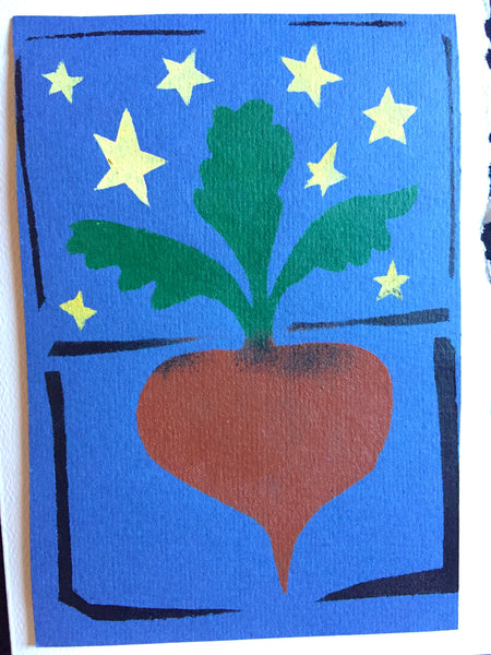 Handmade Card: Beet