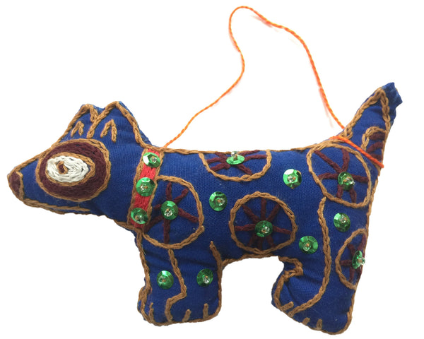 Ornament: Happy Dog