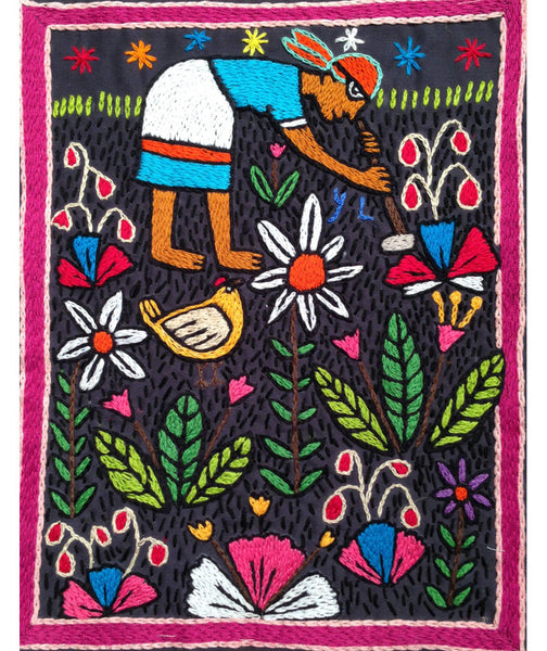 Woman in her Garden